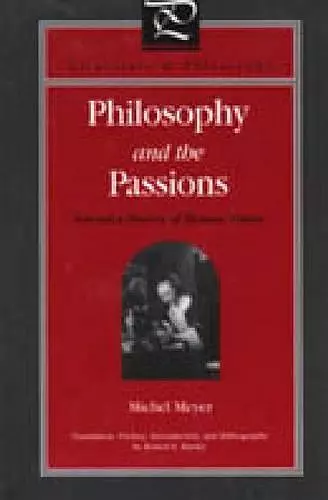 Philosophy and the Passions cover