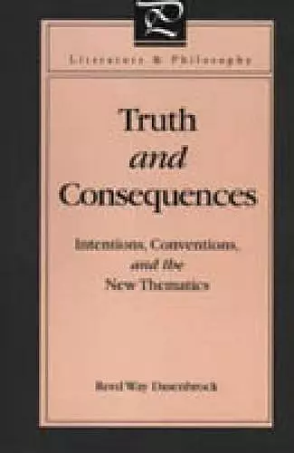 Truth and Consequences cover