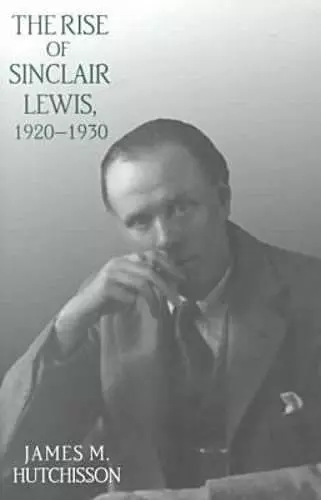 The Rise of Sinclair Lewis, 1920–1930 cover