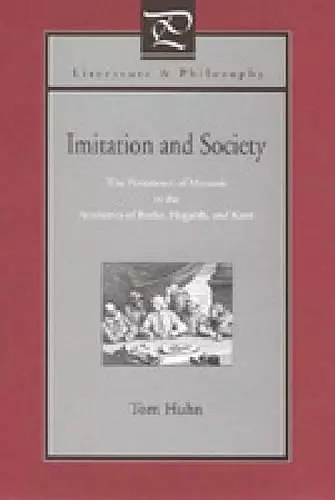 Imitation and Society cover