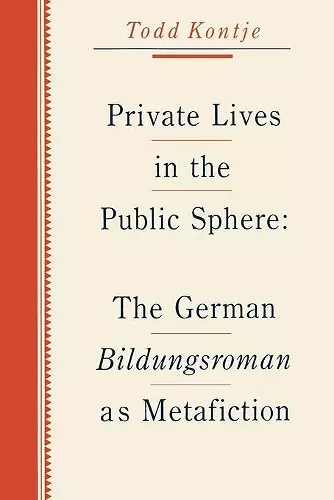 Private Lives in the Public Sphere cover