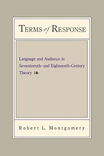 Terms of Response cover