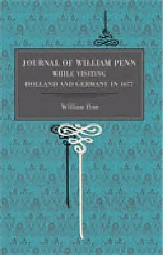 Journal of William Penn cover