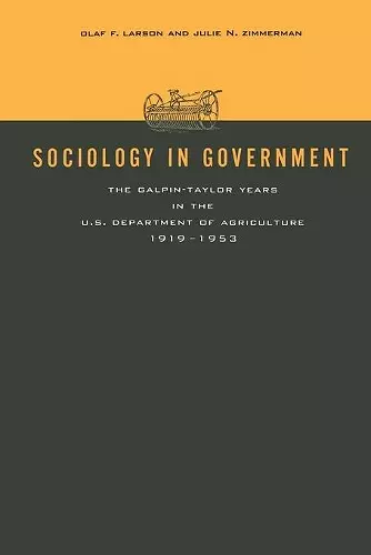 Sociology in Government cover