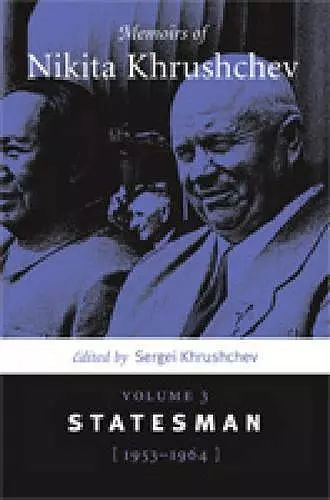 Memoirs of Nikita Khrushchev cover