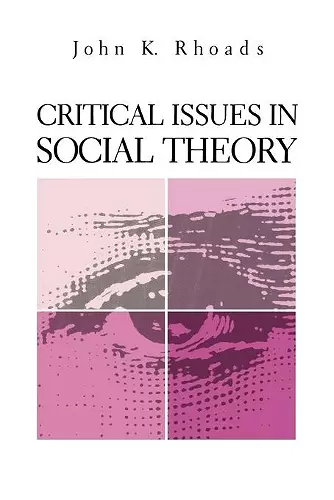 Critical Issues in Social Theory cover