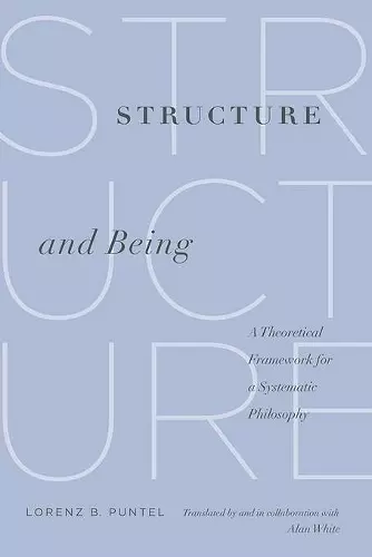 Structure and Being cover