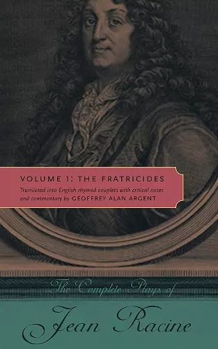 The Complete Plays of Jean Racine cover