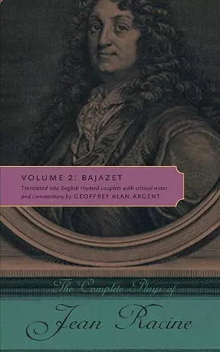 The Complete Plays of Jean Racine cover