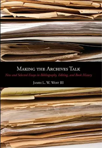 Making the Archives Talk cover