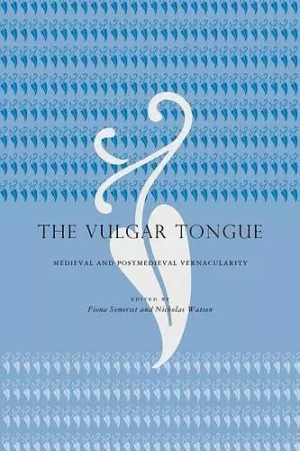 The Vulgar Tongue cover