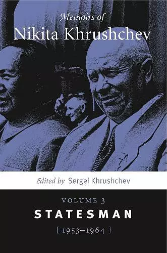 Memoirs of Nikita Khrushchev cover