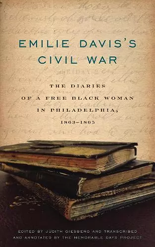 Emilie Davis’s Civil War cover