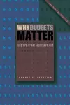 Why Budgets Matter cover