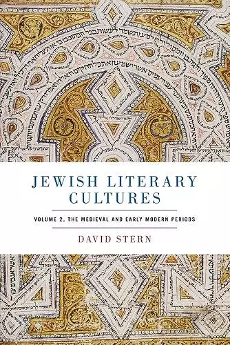 Jewish Literary Cultures cover