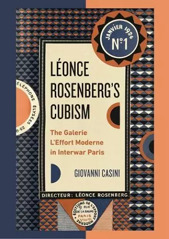 Léonce Rosenberg’s Cubism cover