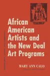 African American Artists and the New Deal Art Programs cover