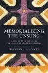Memorializing the Unsung cover