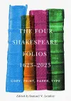 The Four Shakespeare Folios, 1623–2023 cover