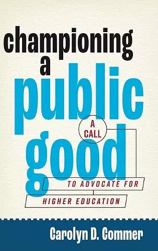 Championing a Public Good cover