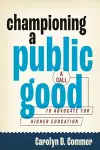 Championing a Public Good cover