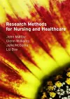 Research Methods for Nursing and Healthcare cover