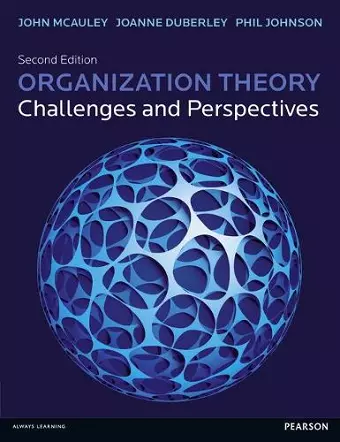 Organization Theory cover