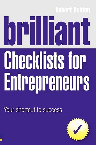 Brilliant Checklists for Entrepreneurs cover