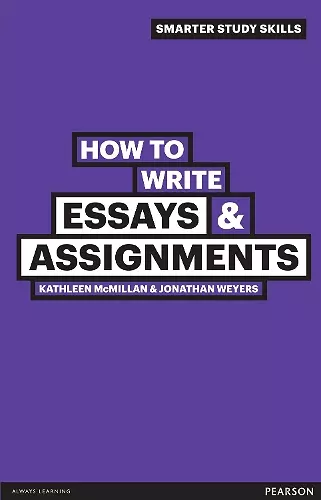 How to Write Essays & Assignments cover