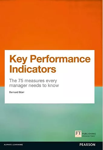 Key Performance Indicators (KPI) cover