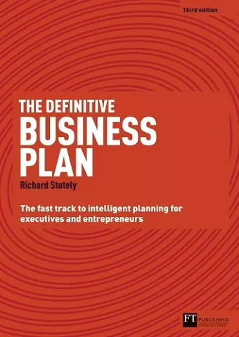 Definitive Business Plan, The cover