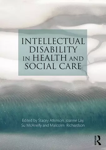 Intellectual Disability in Health and Social Care cover