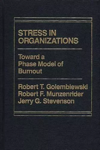 Stress in Organizations cover