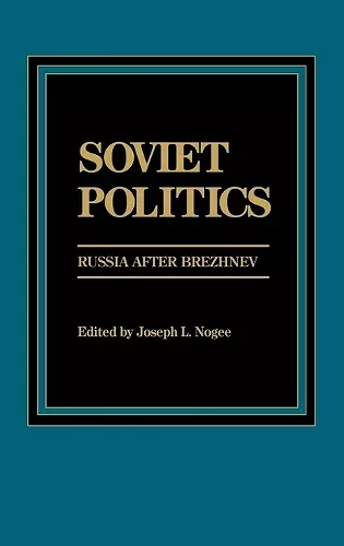 Soviet Politics cover