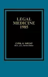 Legal Medicine 1985 cover