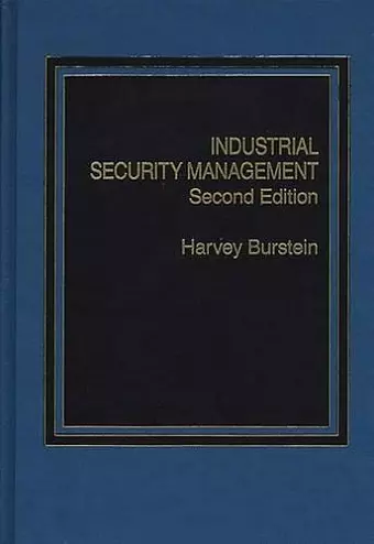 Industrial Security Management cover