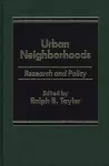 Urban Neighborhoods cover