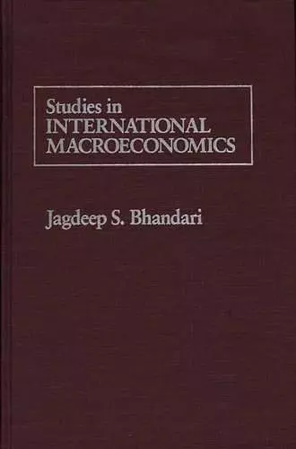 Studies in International Macroeconomics cover