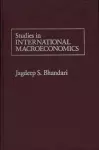 Studies in International Macroeconomics cover