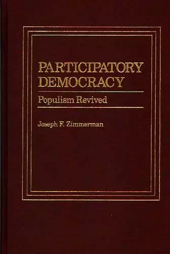 Participatory Democracy cover