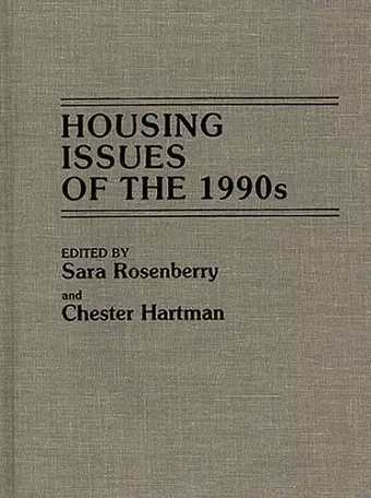 Housing Issues of the 1990s cover
