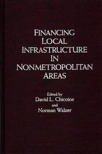 Financing Local Infrastructure in Nonmetropolitan Areas cover