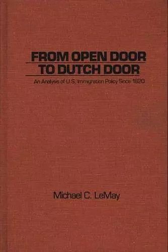 From Open Door to Dutch Door cover
