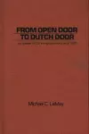 From Open Door to Dutch Door cover