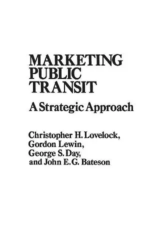 Marketing Public Transit cover