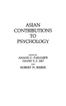 Asian Contributions to Psychology cover