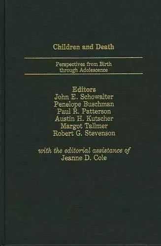 Children and Death cover