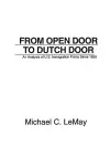 From Open Door to Dutch Door cover