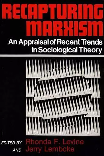 Recapturing Marxism cover