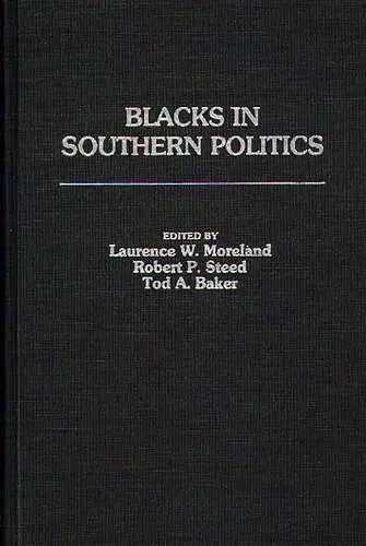 Blacks in Southern Politics cover